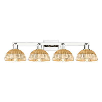 Innovations Natural Ballston Dome 4Lt 36" Bath/Polished Nickel/NF