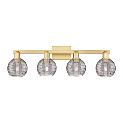 Innovations Athens Deco Swirl 4Lt 36" Bath, Gold/SDS - 716-4W-SG-G1213-6SM