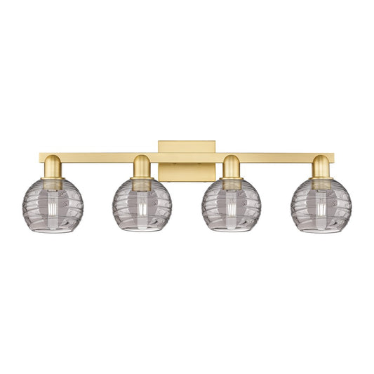 Innovations Athens Deco Swirl 4Lt 36" Bath, Gold/SDS - 716-4W-SG-G1213-6SM