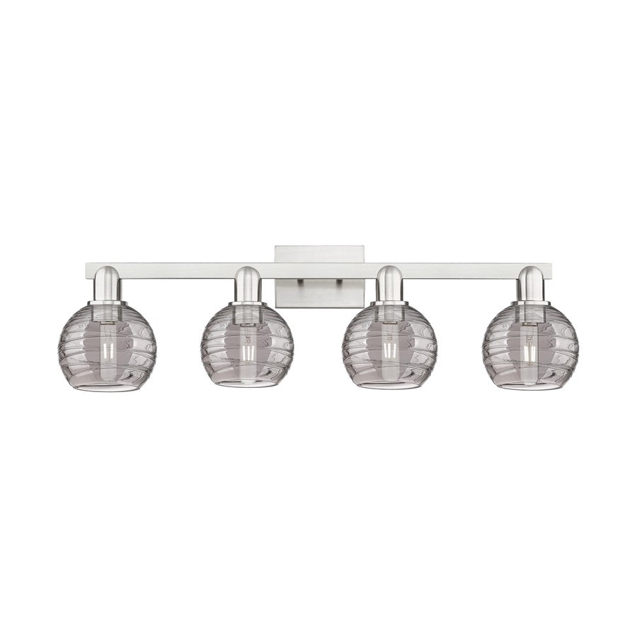 Innovations Athens Deco Swirl 4Lt 36" Bath, Satin Nickel/SDS