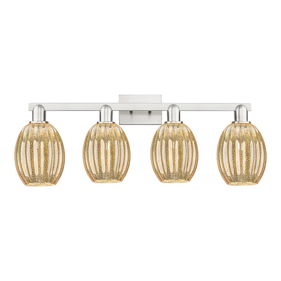 Innovations Preston 4Lt 36" Bell Bath, Satin Nickel/Mercury
