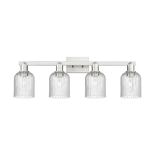 Innovations Bridal Veil 4Lt 32" Bath, Satin Nickel/Seed - 716-4W-SN-G559-5SDY