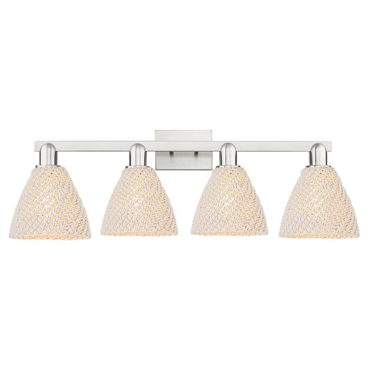 Innovations Natural Ballston Dome 4Lt 36" Bath, SN/NF - 716-4W-SN-NBD-75-NAT