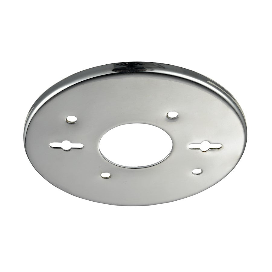 Innovations 5" Universal Vanity Plate in Polished Chrome