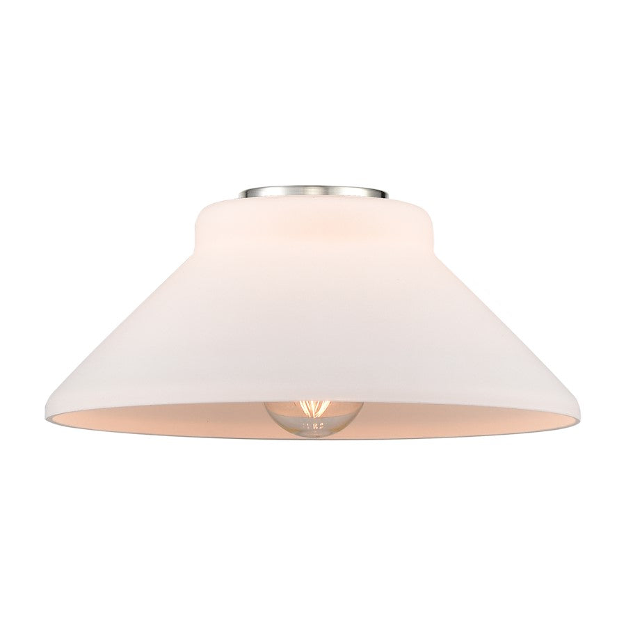 Innovations Lighting Matte White Disc Glass