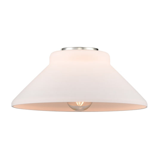 Innovations Lighting Matte White Disc Glass
