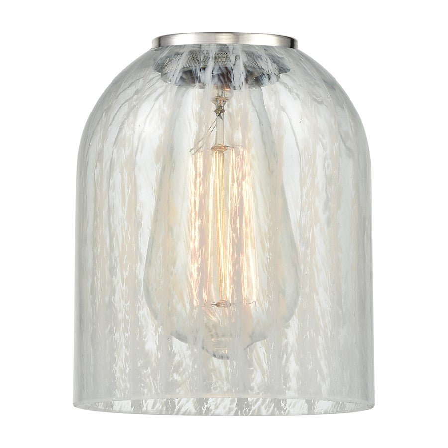 Innovations Caledonia 5" Light Glass, Colorful Bell/Mouchette