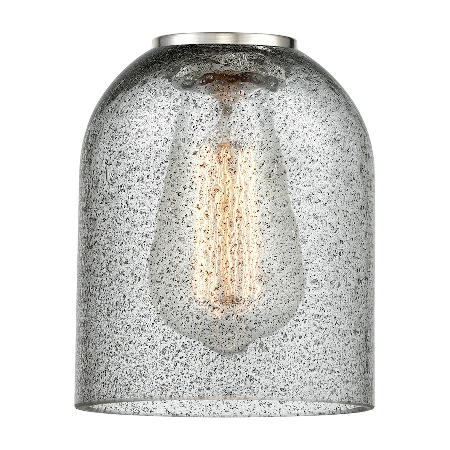 Innovations Caledonia 5" Light Glass, Colorful Bell/Charcoal