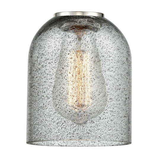 Innovations Caledonia 5" Light Glass, Colorful Bell/Charcoal