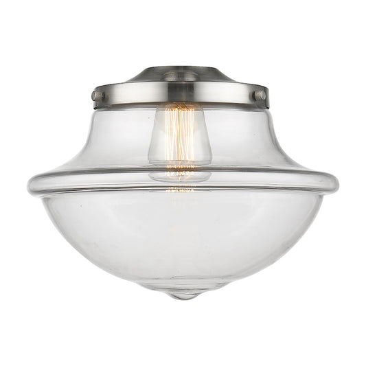 Innovations Large Oxford Light Glass, Clear Schoolhouse