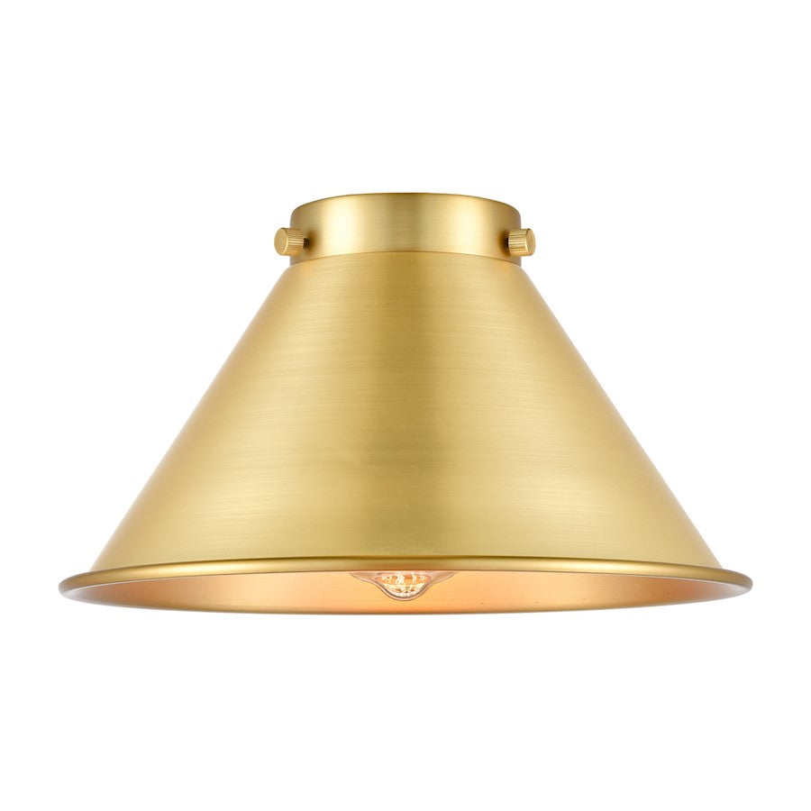 Innovations M10-SG Briarcliff Metal Shade, Satin Gold