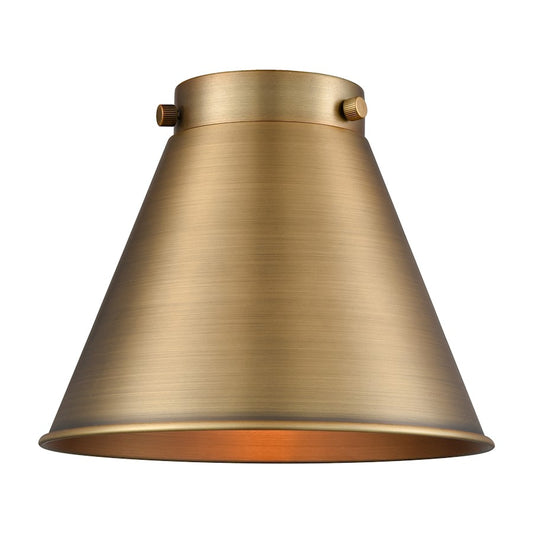 Innovations Lighting 10" Briarcliff Metal Shade, Burnished Brass