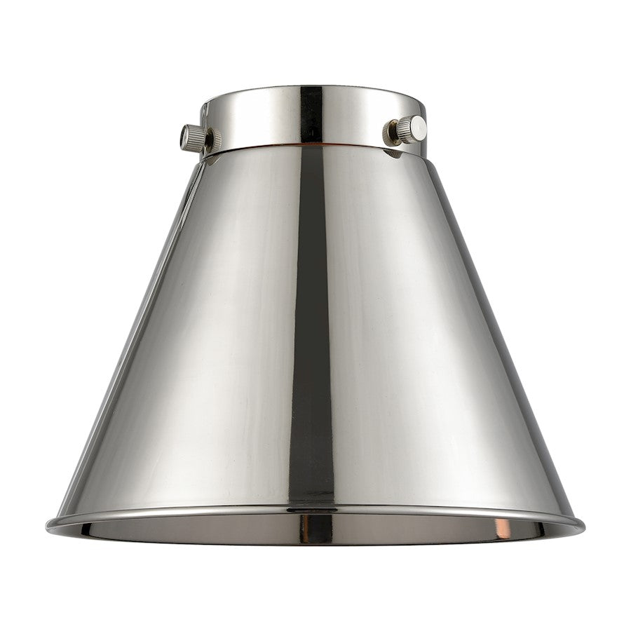 Innovations Lighting 10" Briarcliff Metal Shade, Polished Nickel
