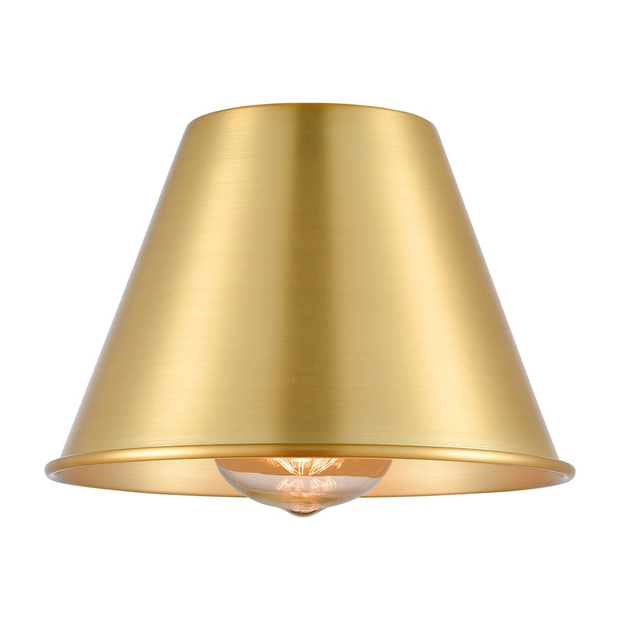 Innovations M8-SG Smithfield Metal Shade, Satin Gold