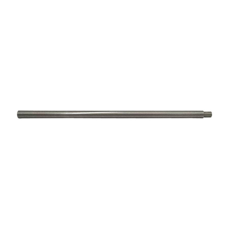 Innovations Stem 12in 1/2in Threaded Replacement Stem | Transitional Brushed Satin Nickel Steel | Pendant & Chandelier Extension | Model ST-12-SN