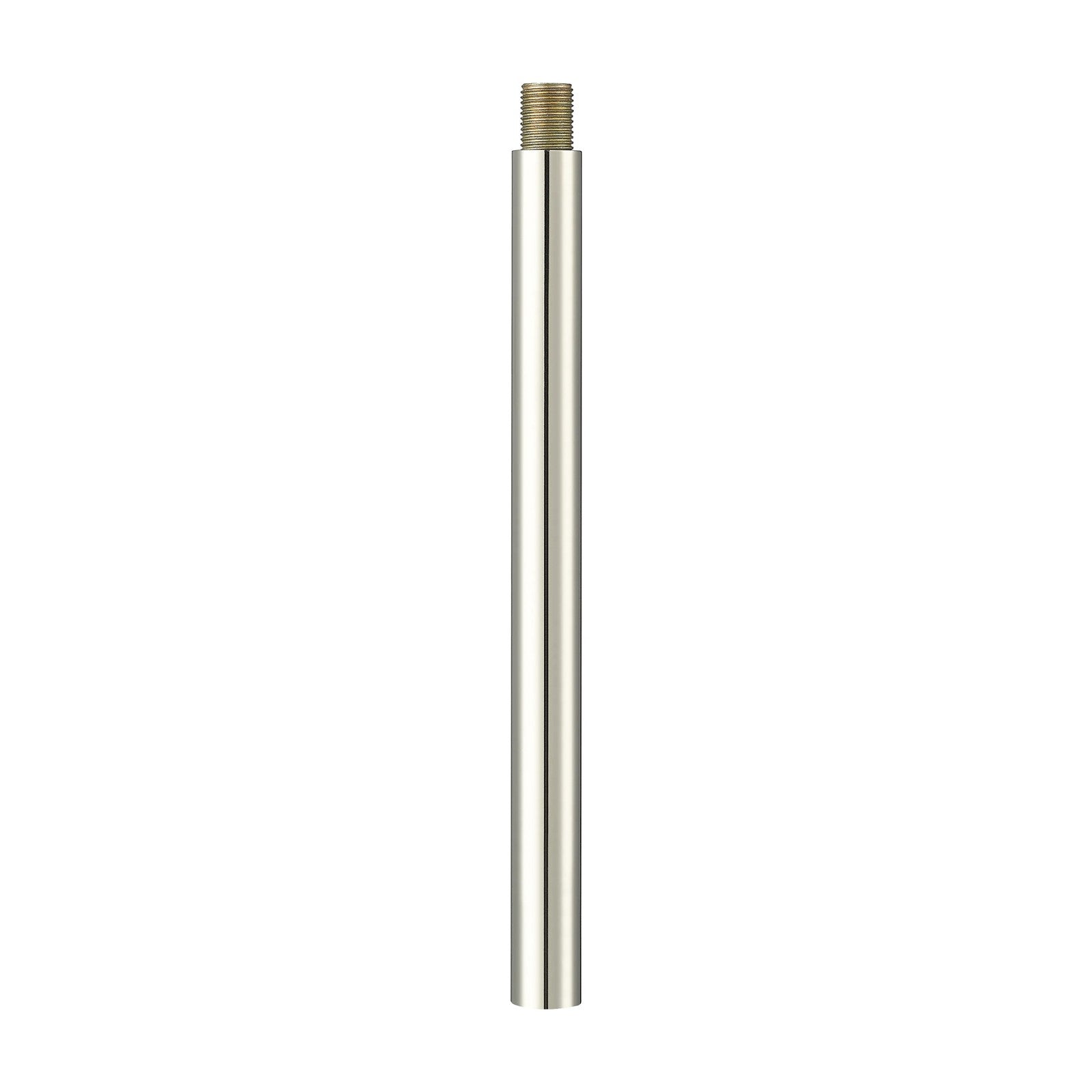 Innovations Stem Collection 6in Threaded Replacement Stem | Transitional Polished Nickel Steel | Pendant & Chandelier Extension | Model ST-6-PN