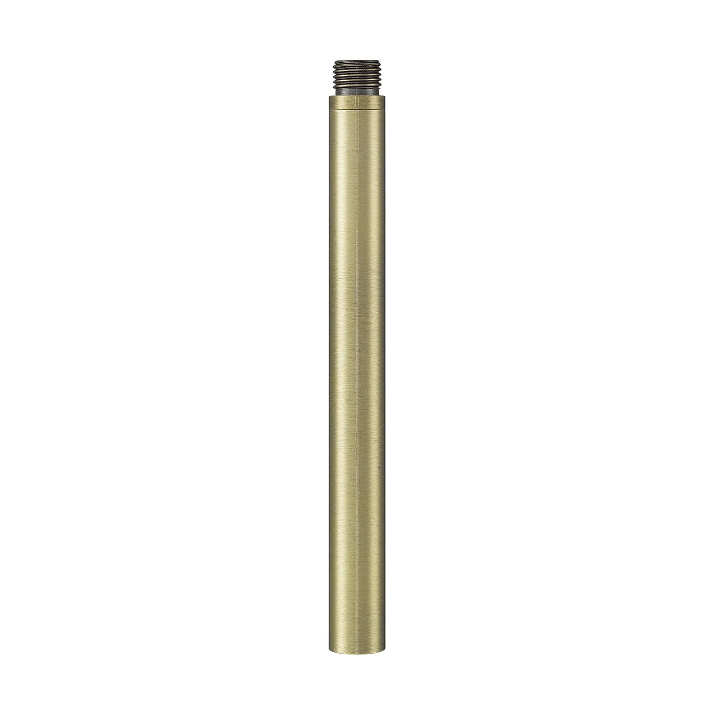 Innovations Lighting ST-6M-AB 6in Threaded Replacement Stems | Transitional Antique Brass | Damp-Rated Light Fixture Accessory | Model ST-6M-AB