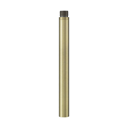 Innovations Lighting ST-6M-AB 6in Threaded Replacement Stems | Transitional Antique Brass | Damp-Rated Light Fixture Accessory | Model ST-6M-AB
