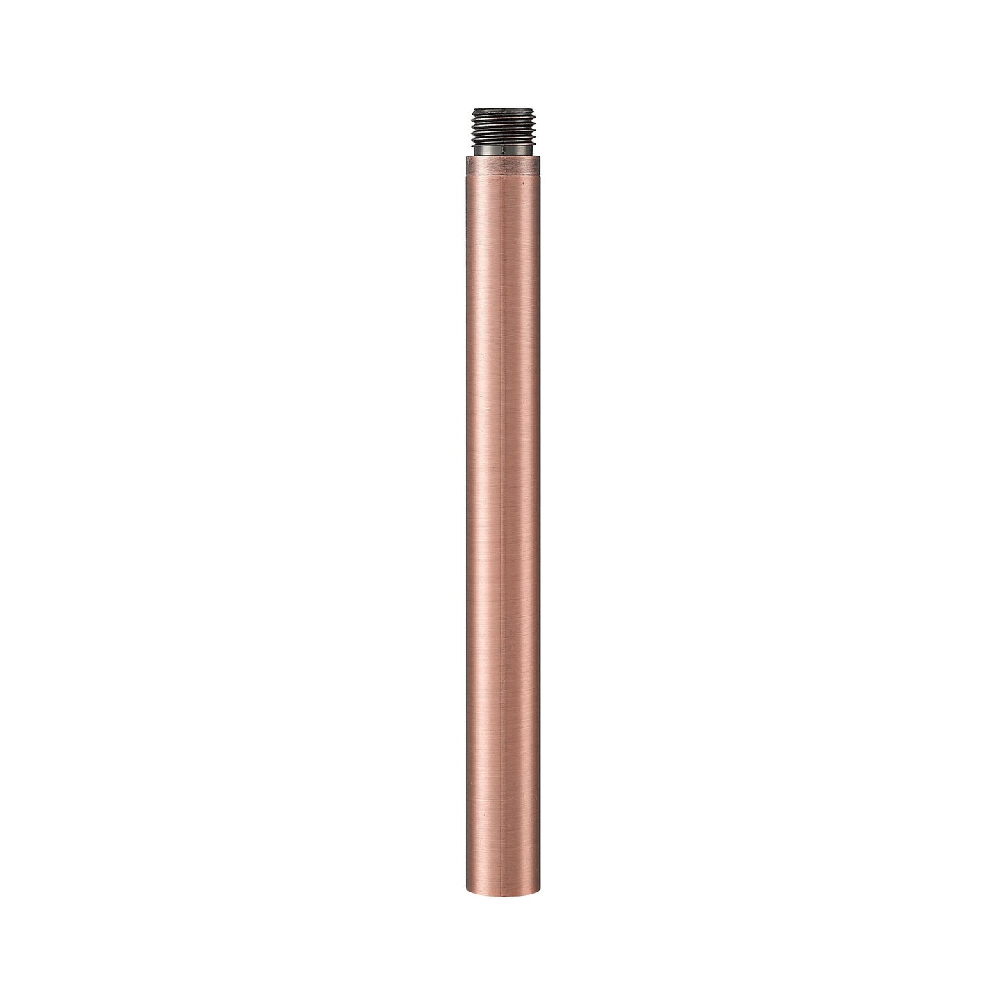 Innovations ST-6M-AC 6in Antique Copper Threaded Stem | Transitional Steel Replacement Part | Pendant & Chandelier Accessory | Model ST-6M-AC