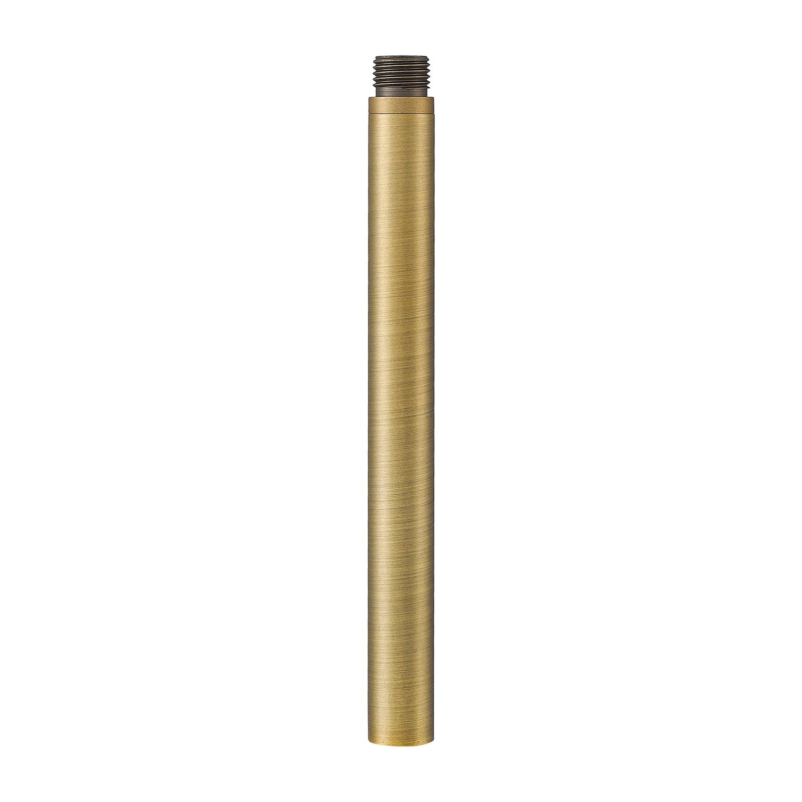 Innovations Lighting ST-6M 6in Threaded Replacement Stem | Brushed Brass Steel | Pendant & Chandelier Extension | 0.75 x 6 in | Model ST-6M-BB