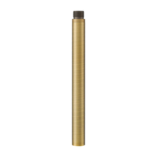 Innovations Lighting ST-6M 6in Threaded Replacement Stem | Brushed Brass Steel | Pendant & Chandelier Extension | 0.75 x 6 in | Model ST-6M-BB