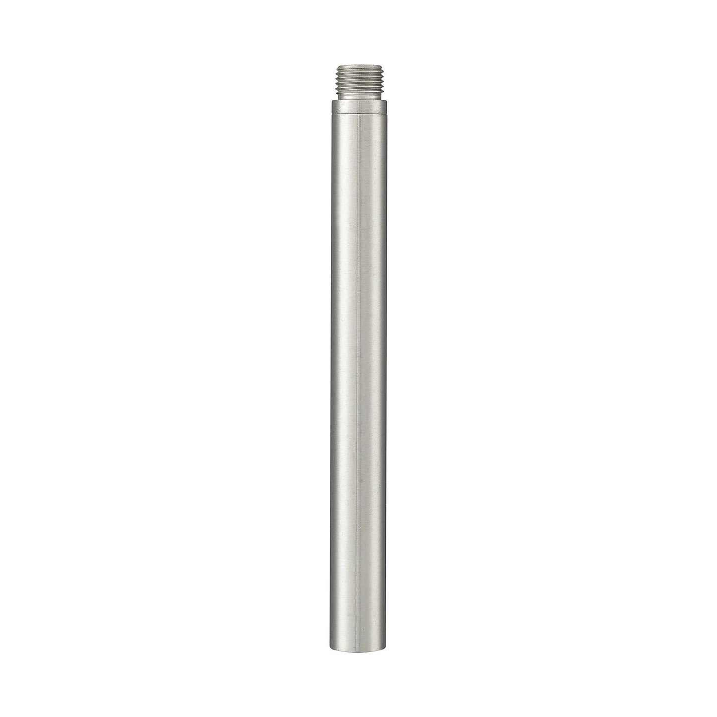 Innovations Lighting Stem Collection 6in Threaded Replacement Stem | Transitional Brushed Satin Nickel Steel | Ceiling Fixture | Model ST-6M-SN