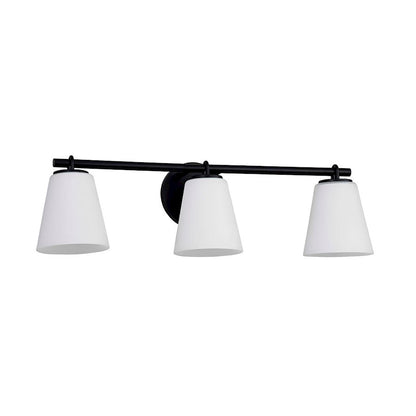 3 Light Bathroom Vanity Light, Opal