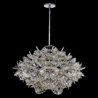 Kalco Luminoso 18Lt Chand, Chrome/Trapezoidal Crystal - 045457-010-FR001