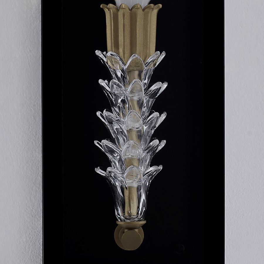 Kalco Lighting Midsummer 1 Light Outdoor Wall Sconce, Matte Black