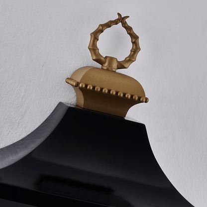 Kalco Lighting Marge 3 Light Outdoor Wall Sconce, Matte Black