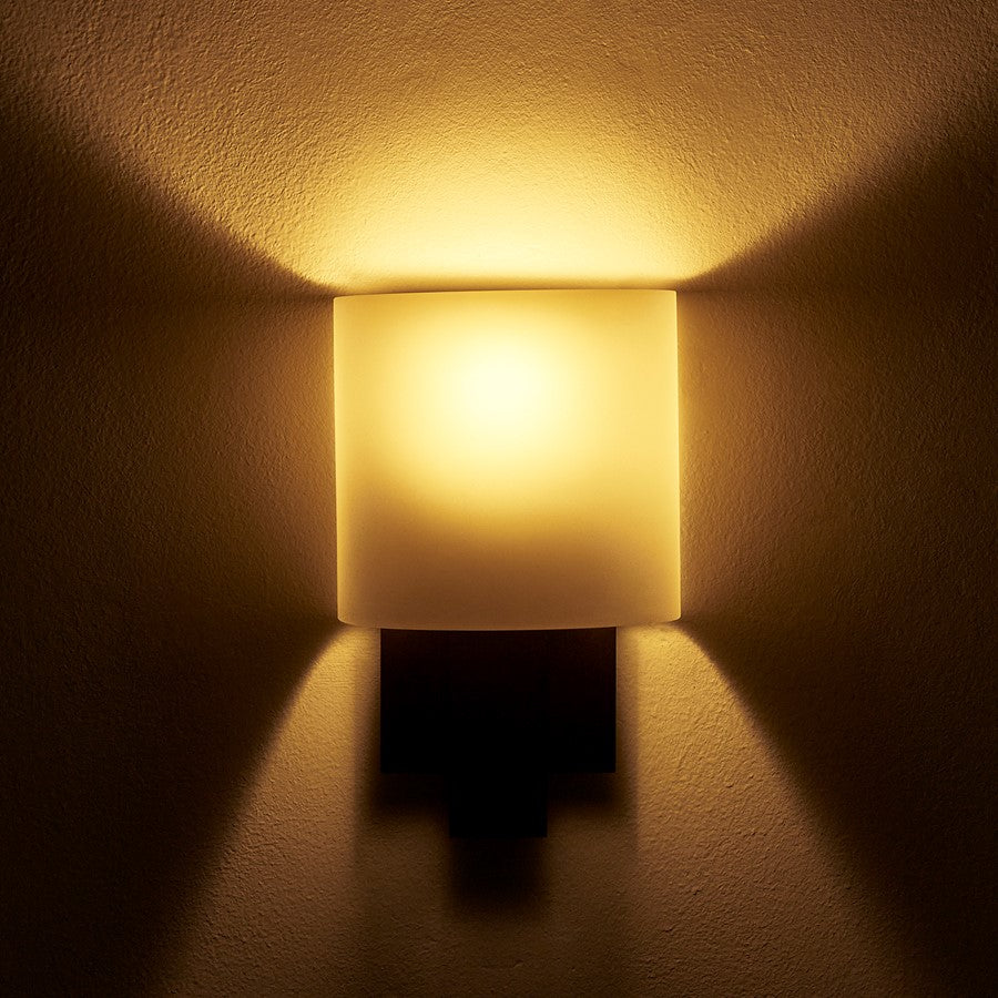 Kalco Lighting Espille 1 Light Wall Sconce, Bronze