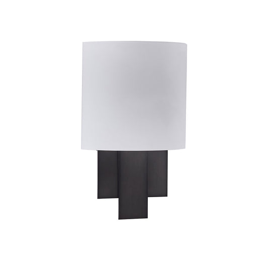 Kalco Lighting Espille 1 Light Wall Sconce, Satin Black Nickel - 4652SBN