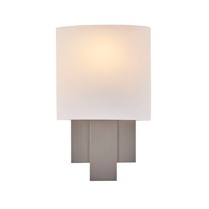 Kalco Lighting Espille 1 Light Wall Sconce, Satin Nickel