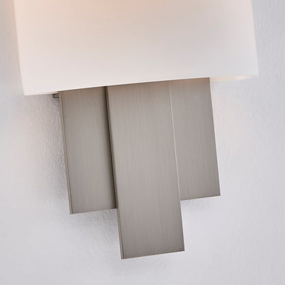 Kalco Lighting Espille 1 Light Wall Sconce, Satin Nickel