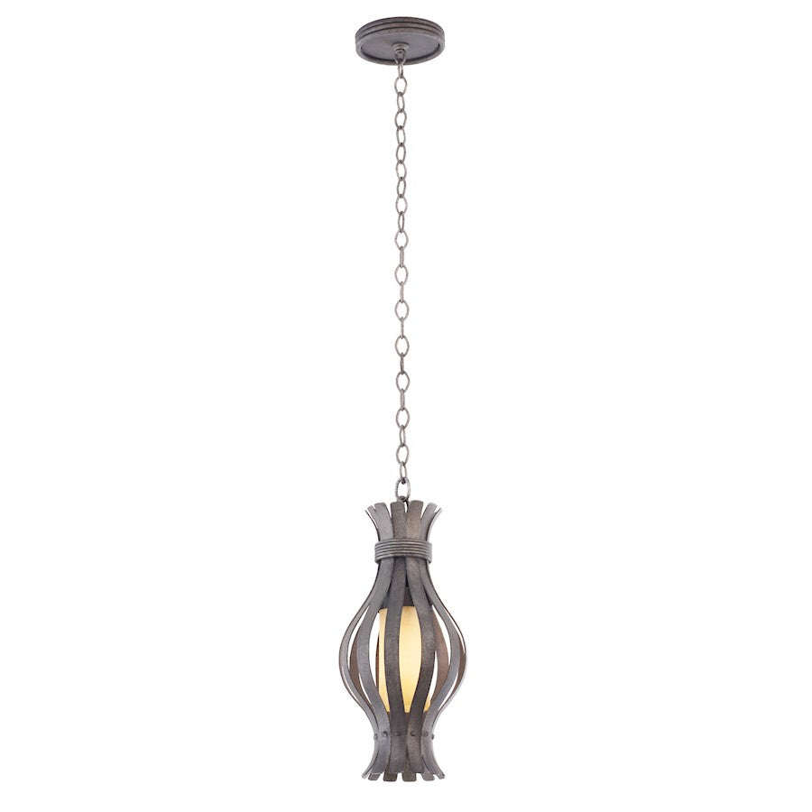 Kalco Lighting Holmes 1 Light Pendant, Charcoal