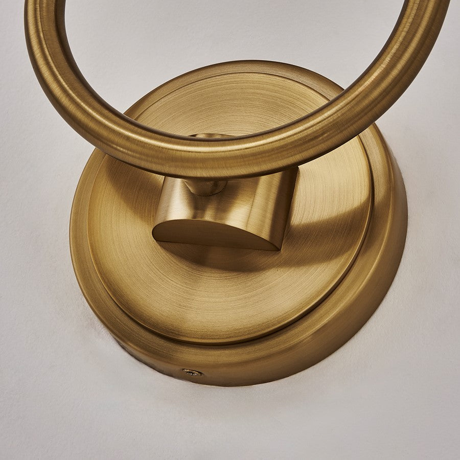Kalco Lighting Verde 2 Light Wall Sconce, Satin Brass