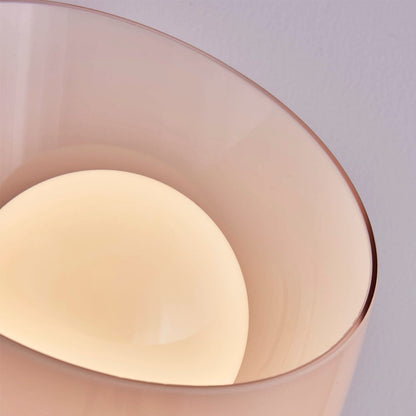 Kalco Lighting Cocoon 1 Light Wall Sconce, Winter Brass