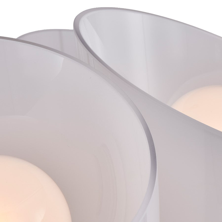 Kalco Lighting Cocoon 9 Light Chandelier, Winter Brass