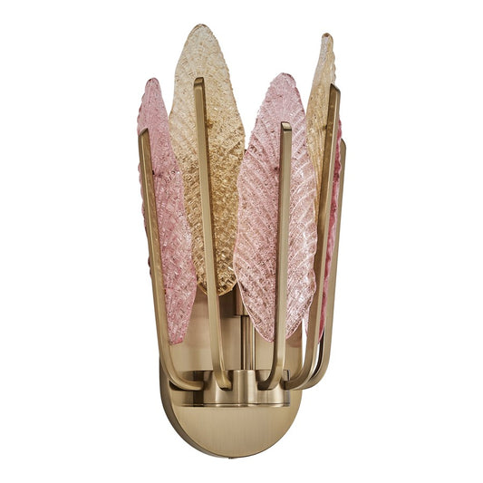 Kalco Lighting Autumna 1 Light Wall Sconce, Brushed Champagne Gold - 526521BCG