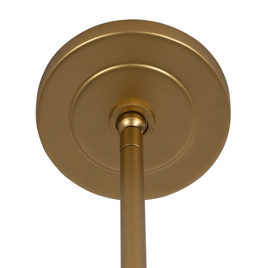 Kalco Lighting Onyx 3 Light Pendant, Brushed Gold/Satin Bronze