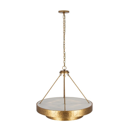 Kalco Lighting Moda 12 Light Chandelier, Rustic Gold - 528655RSG