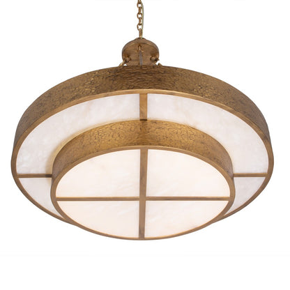 Kalco Lighting Moda 12 Light Chandelier, Rustic Gold