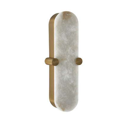 Kalco Lighting Lumba 1 Light Wall Sconce, Winter Brass - 528721WB