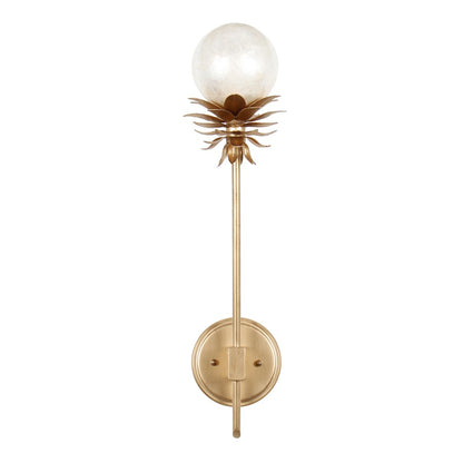 Kalco Lighting Florette 1 Light Wall Sconce, Modern Gold - 528821MG