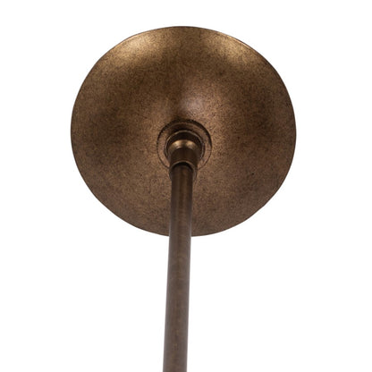 Kalco Lighting Vittoria 6 Light Chandelier, Pearlized Antique Brass