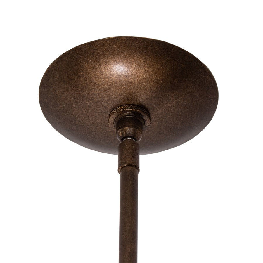 Kalco Lighting Vittoria 9 Light Chandelier, Pearlized Antique Brass