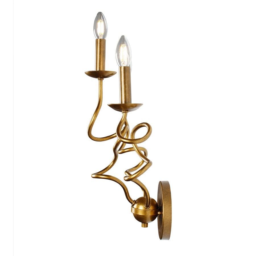 Kalco Lighting Rizo 3 Light Wall Sconce, Oil Rubbed Bronze