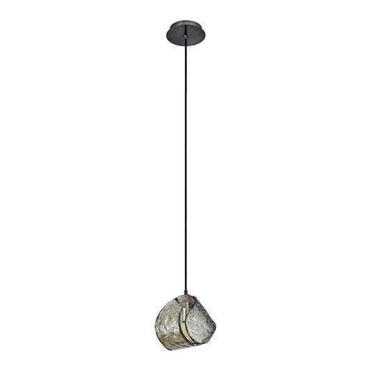 Kalco Lighting Pallina 1 Light Pendant, Satin Black Nickel - 529511SBN