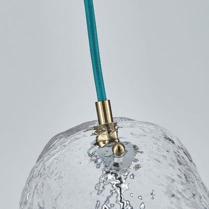 Kalco Lighting Pallina 1 Light 6" Pendant, Winter Brass