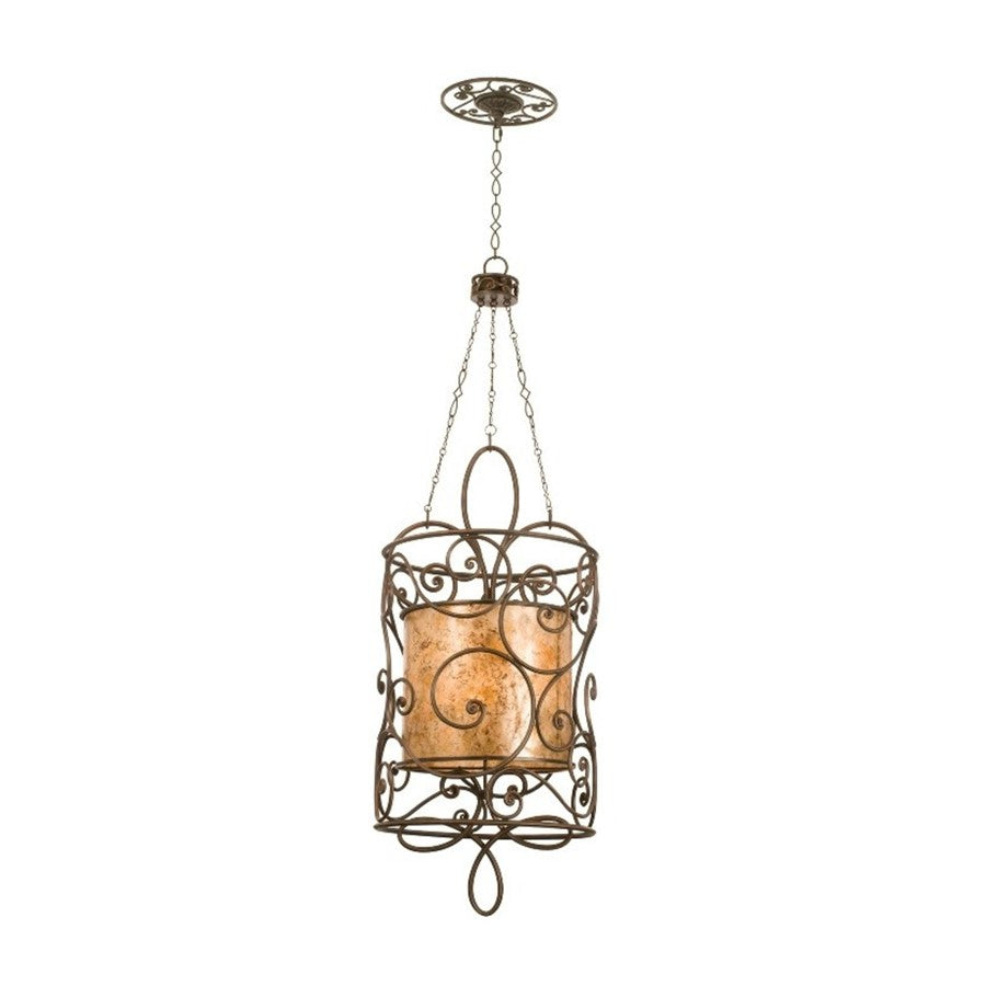 Kalco Lighting Windsor 12 Light Chandelier, Antique Copper - 5410AC